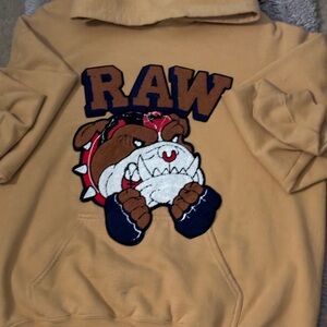 Graphic Tan Hoodie
